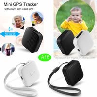 2G GSM Long Working Hours Personal Mini GPS Tracking Device with SIM Card Slot for Global Real Time Positioning A18