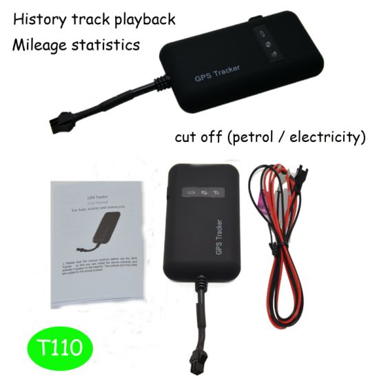  Factory Cheap 2G SIM Card Fleet Management Vehicle Locator GPS Tracker with Remote Power off T110