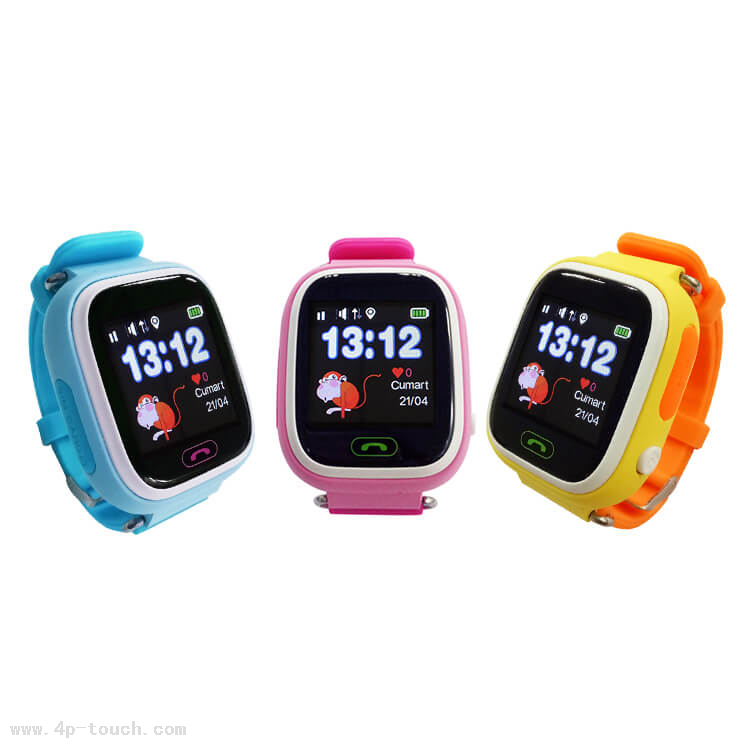 IP67 Waterproof 2G Kids Personal Portable Smart GPS Watch Tracker 