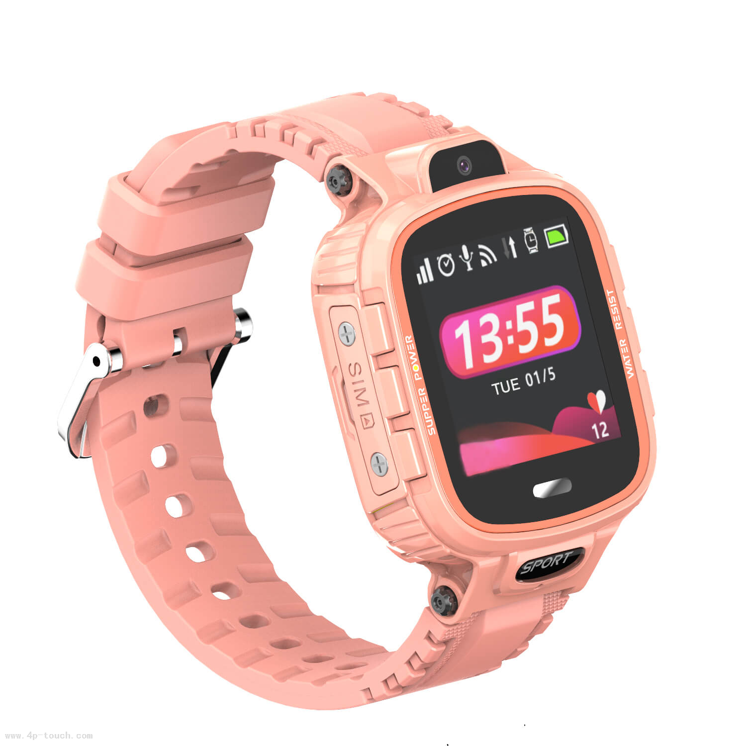 ele eleoption gps senior tracking watch