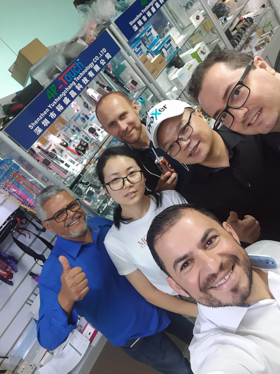 Cliente de Brasil nos visita en noviembre de 2019