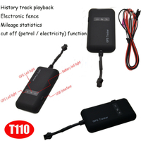 China Factory Quality Mini GSM Remote Cut Off Engine Car Vehicle Motorcycle GPS Tracker Device with ACC Detection T110