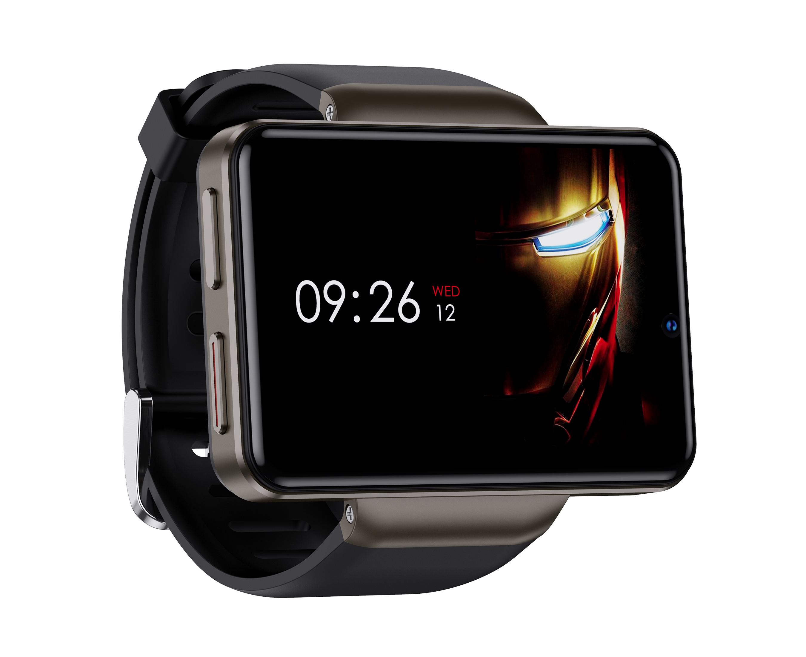 HD Large Screen 4G LTE GPS Full Touch Large Capacity Dual Camera Smart Watch Phone with Health Monitor Dm101
