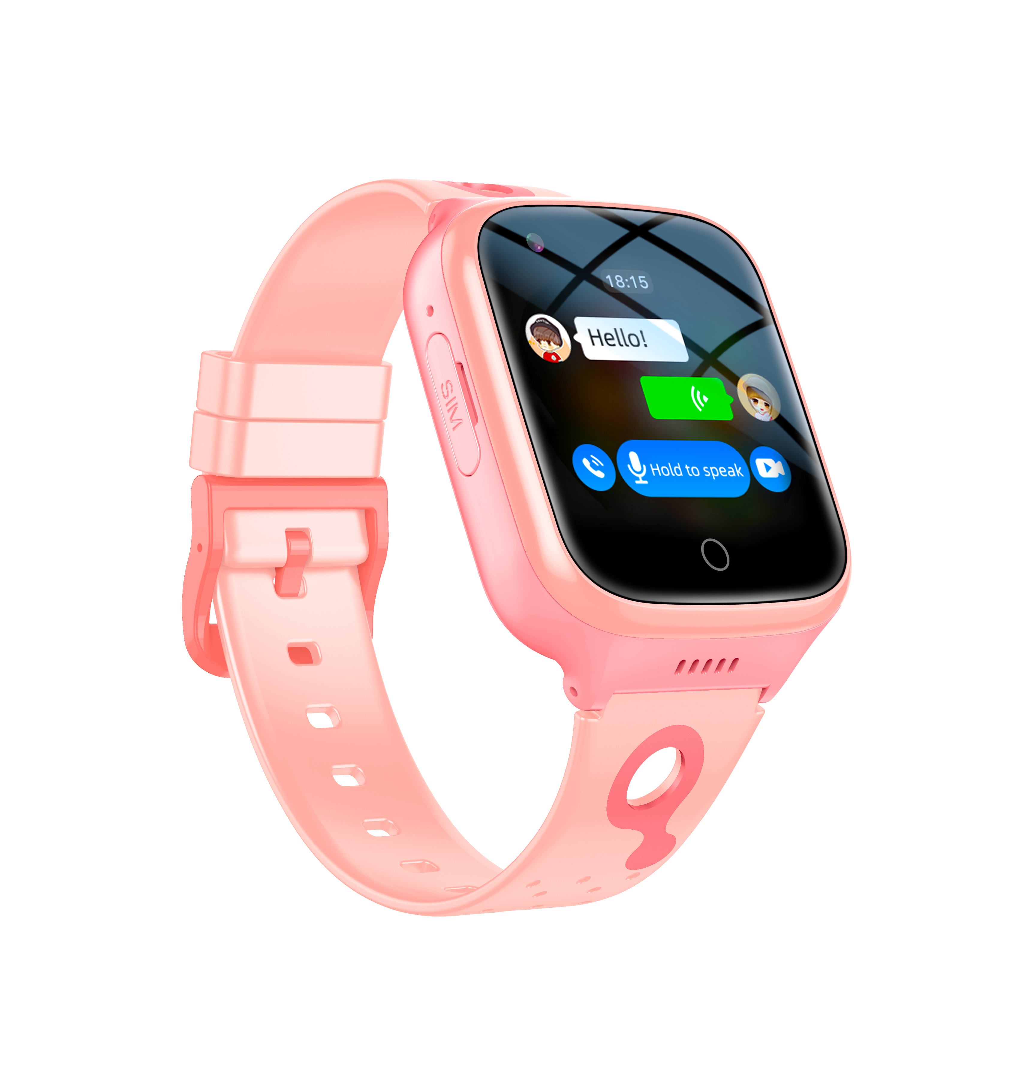 4G IP67 Waterproof Birthday Gift Child GPS Tracker with Video Call D35