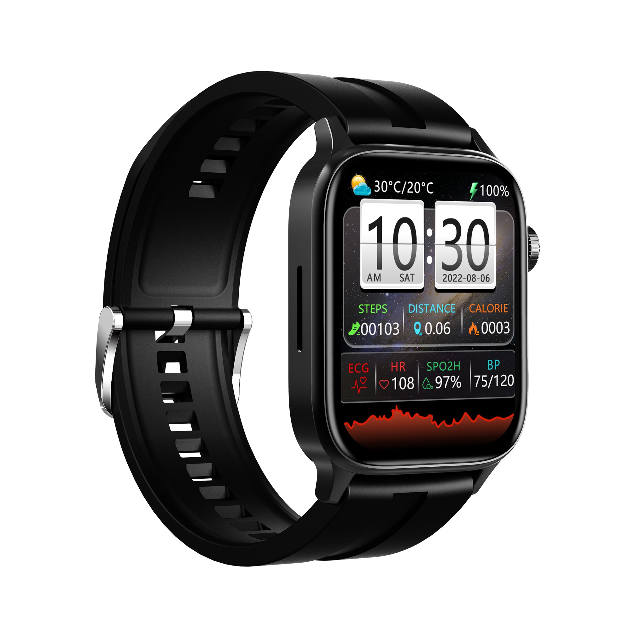 Heart Rate SPO2 Monitoring BT Call Smart Watch GT22