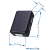 Localizzatore GPS per contenitore per auto con ricarica solare 4G LTE a lunga durata V44