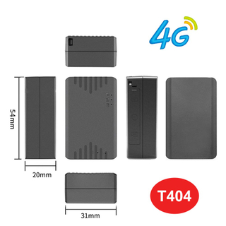 Localizador magn&eacute;tico fuerte del perseguidor de GPS del veh&iacute;culo del coche 4G con la alarma de apagado T404