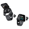 2021 New Design IP67 Waterproof Touch Screen X5pro Smart Watch with Earbuds