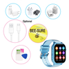 Montre de suivi GPS intelligente pour enfants 4G avec contr&ocirc;le parental Y49