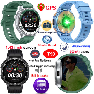 Orologio intelligente Bluetooth con monitoraggio SpO2 della glicemia 