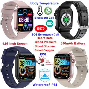Bracelet Bluetooth intelligent E570, &eacute;tanche IP68, surveillance num&eacute;rique des soins de sant&eacute;, fabrication chinoise