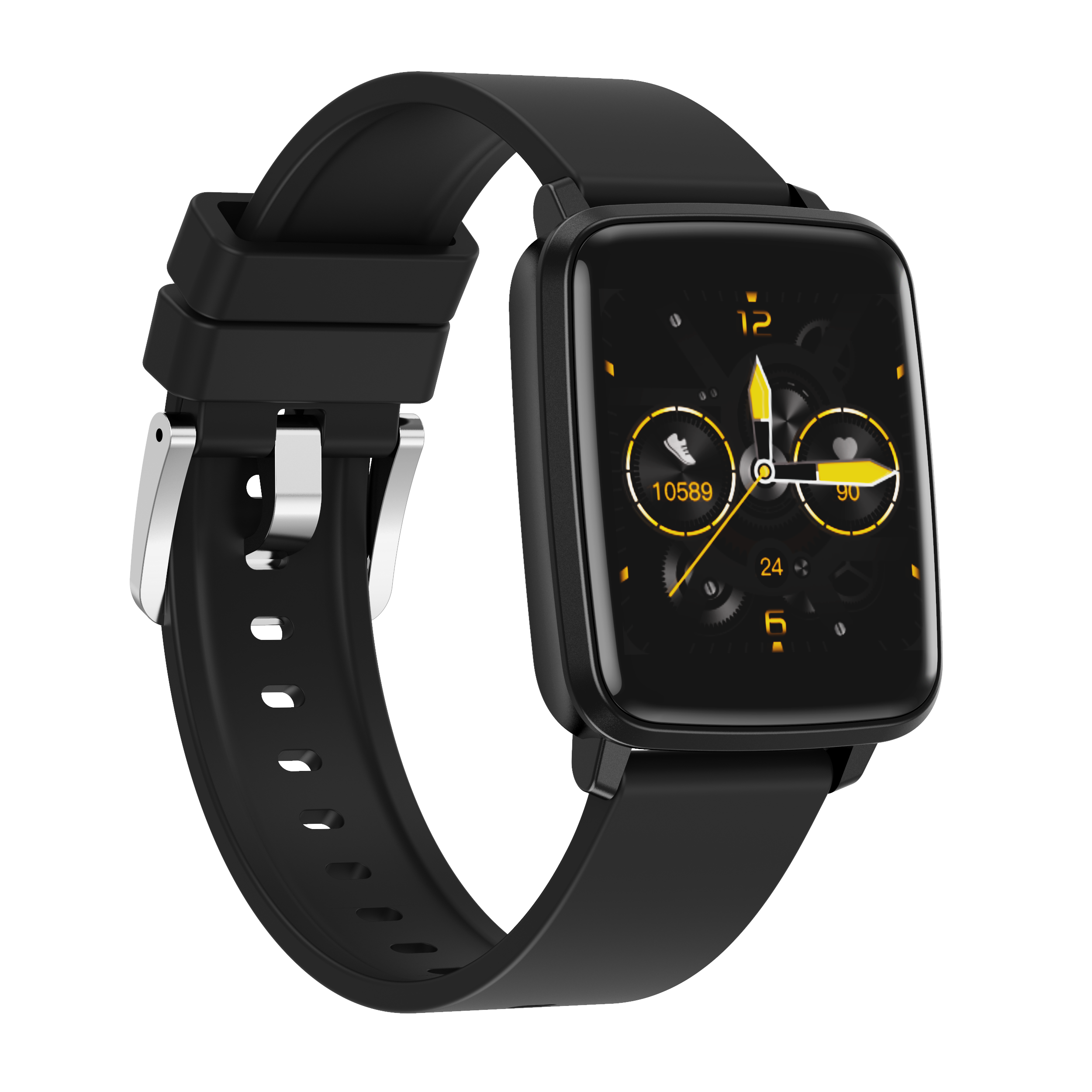 IP67 Waterproof HR BP SPO2 Monitoring BT Call Smart Bracelet with Thermometer CV12