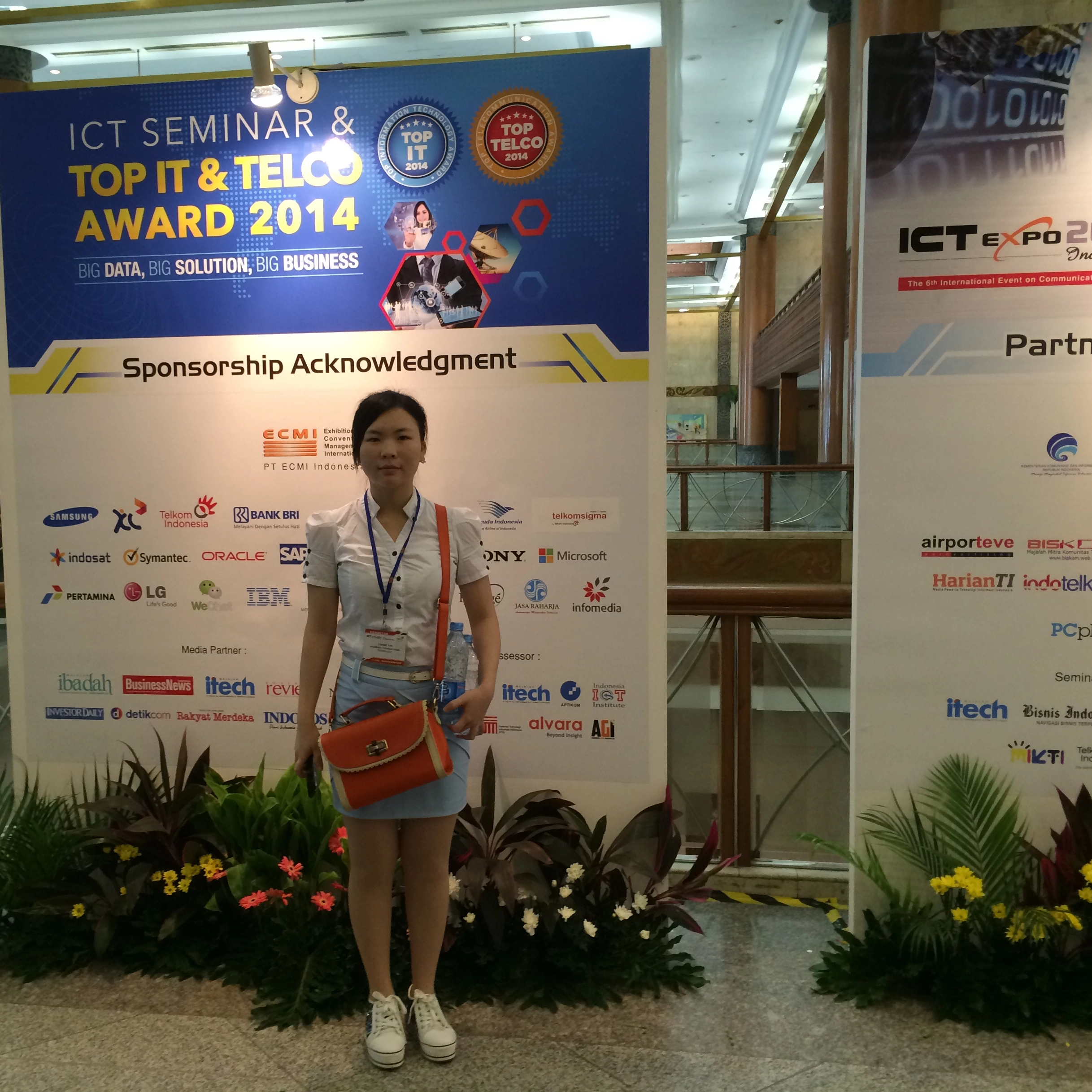 Участие в ICT EXPO 2014, Индонезия, Джакартский конференц-центр, май 2014 г.