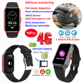  Reloj elegante del perseguidor de GPS de la atenci&oacute;n sanitaria mayor con la supervisi&oacute;n del sue&ntilde;o
