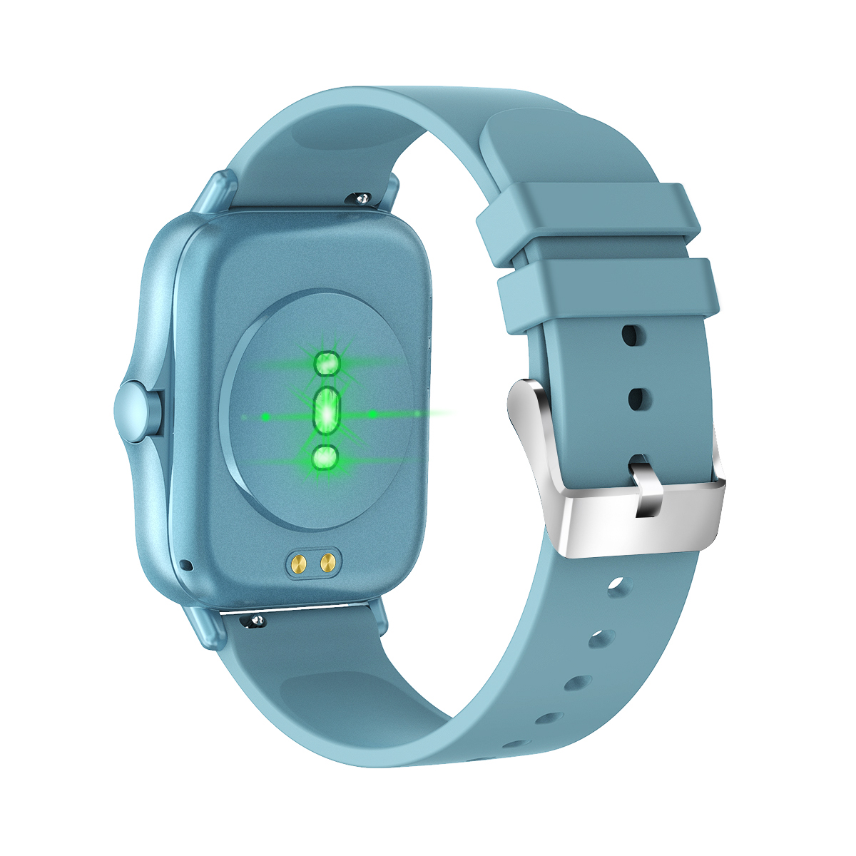 BT 5.0 Full Square Screen Real Time Hr Blood Pressure Monitoring Smart Bluetooth Bracelet with Take Medicine Reminder for Senior K26
