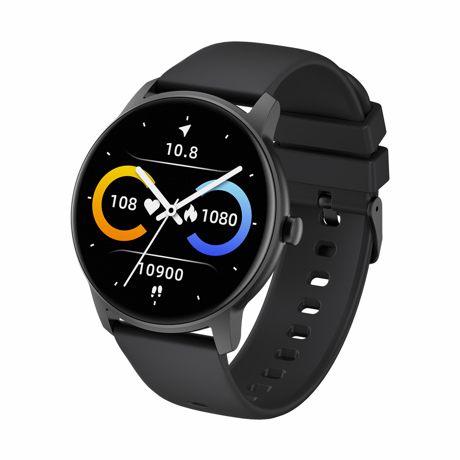 Fashion IP68 Waterproof Healthy RoHS Smart Watch with Bt Music 