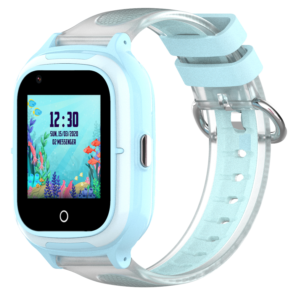 2022 4G IP67 Waterproof New Developed Fashionable Kids GPS Tracker watch with Video call D55