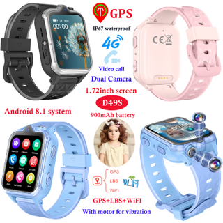 Reloj GPS para ni&ntilde;os 4G con doble c&aacute;mara D49S