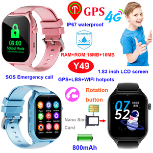 Inteligentny zegarek GPS dla dzieci 4G z kontrolą rodzicielską Y49