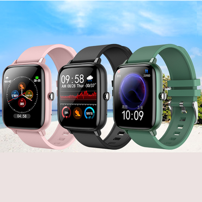 Full Screen IP67 Accurate Blood Pressure Smart Sport Watch with Sleep Monitoring P6