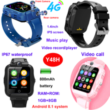 4G Waterproof Android GPS Watch Tracker Y48H