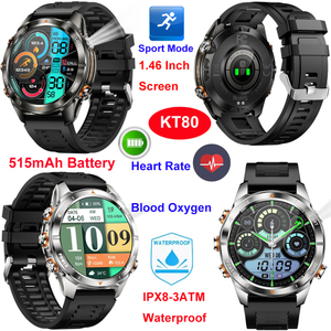 Orologio intelligente Bluetooth impermeabile IPX8-3ATM con modalit&agrave; sportive che monitorano KT80