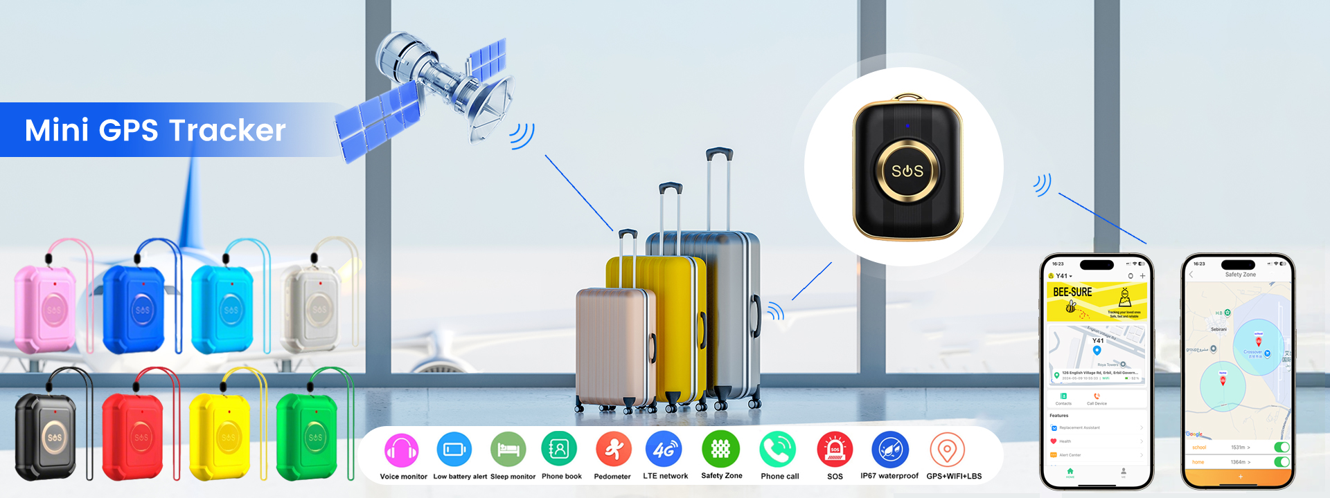 Mini rastreador GPS
