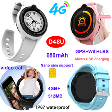 Promotion Gift Cheap 4G IP67 Waterproof WiFi Child Sos Tracker Kids GPS Watch SIM Video Call Voice Chat Location GPS Smartwatch