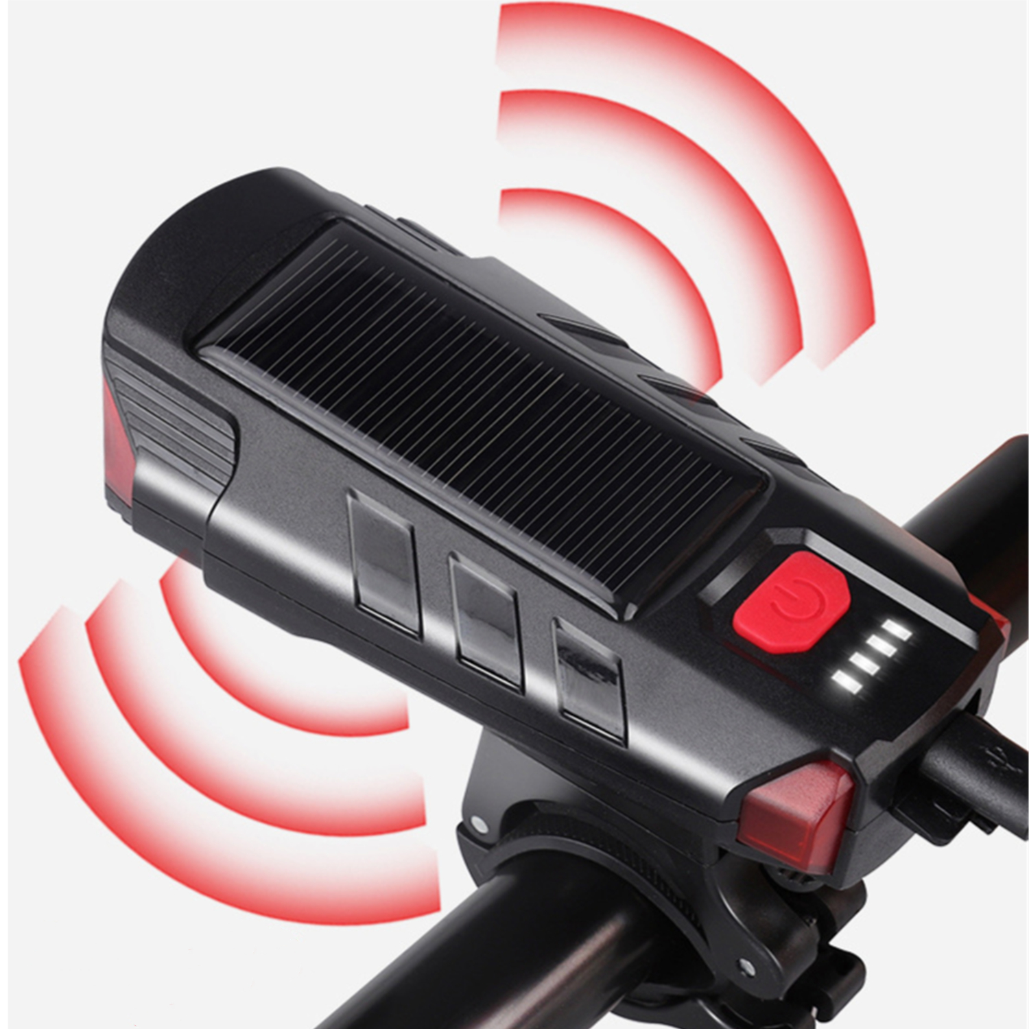 2G Waterproof IP67 Solar Powered Bike Bicycle Tracking GPS Tracker with Torch SOS Overspeed Alarm T808