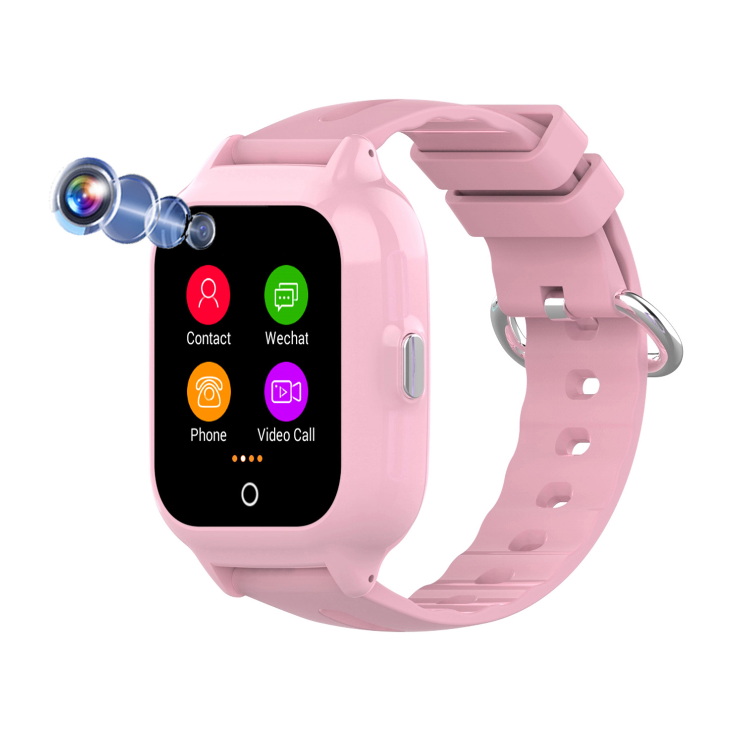 4G Video Call Waterproof Kids Smart Watch Phone GPS Tracker D61