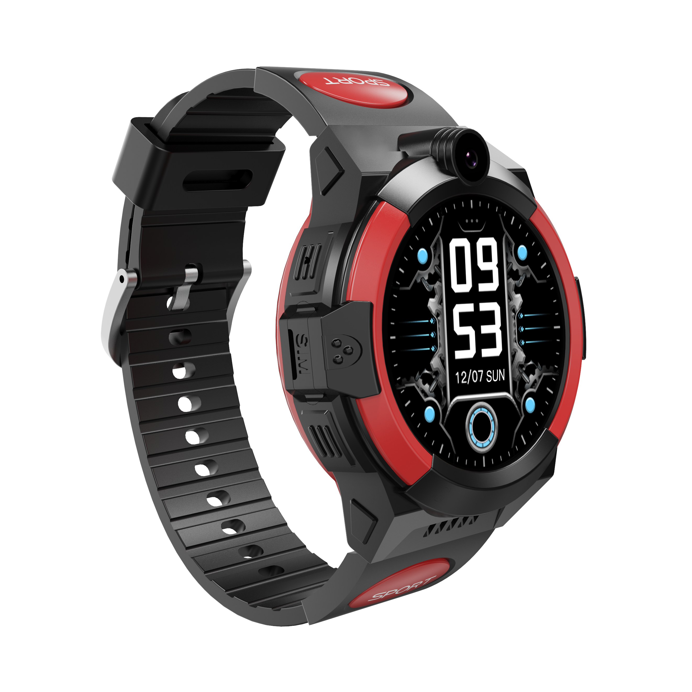 Quality LTE Waterproof Unsex Kids GPS Watch Tracker with Camera D38