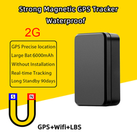 Strong magnetic GPS tracker for motorcycle vehicle assets 