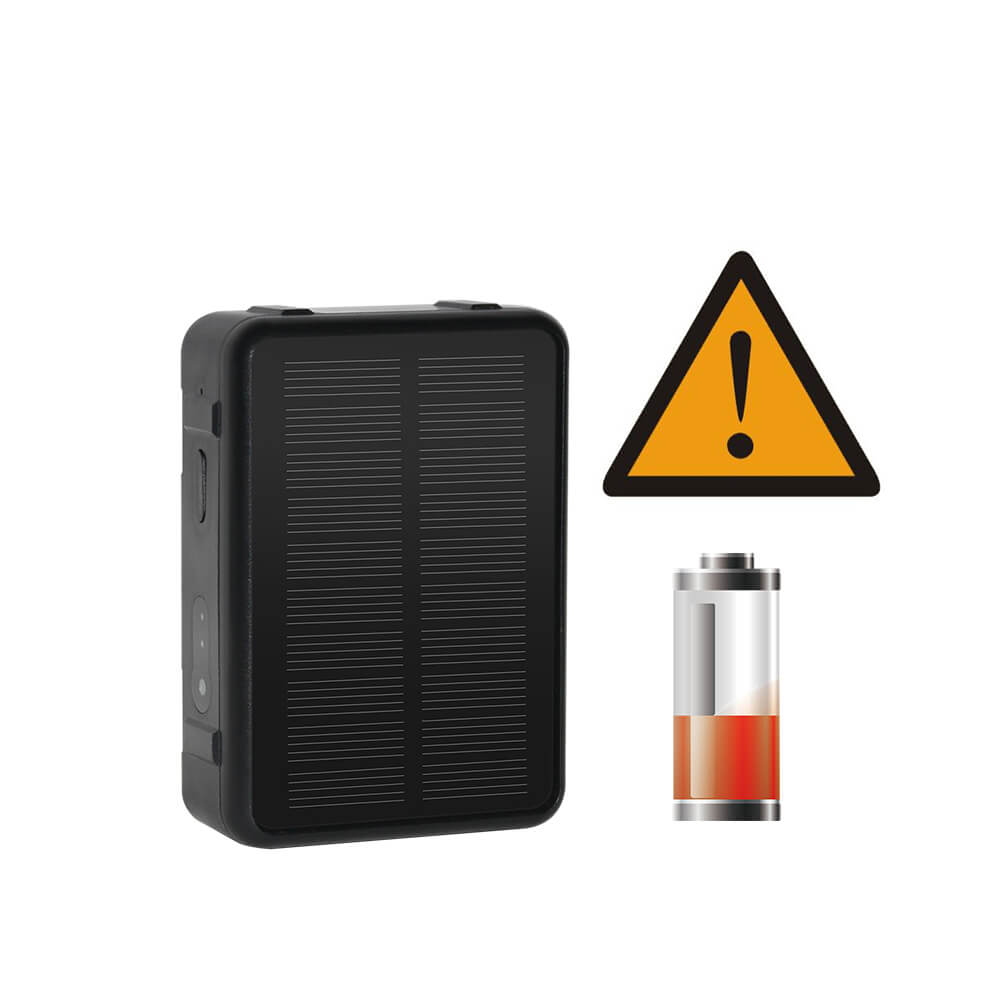 Hot Selling 4G Solar Power Animal GPS Tracker with Temperature Sensor