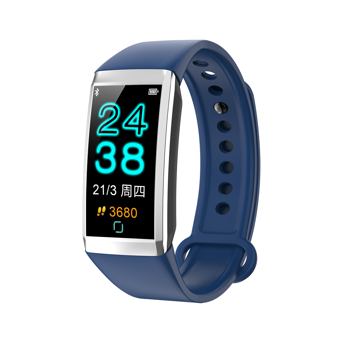 Anti-lost IP67 Waterproof Real Time Heart Rate Monitoring Smart Watch 
