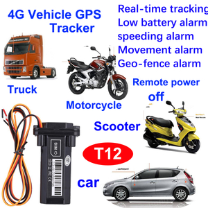 Dispositivo di localizzazione GPS per veicoli impermeabile 4G con spegnimento remoto del carburante T12