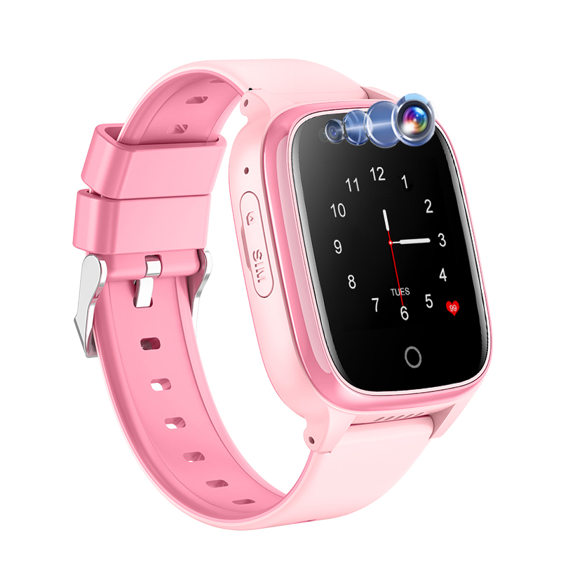 New Launched 4G/LTE Water Resistance Security Kids Smart GPS Watch 