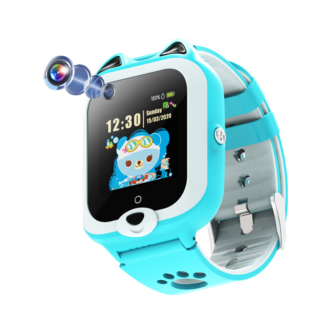 4G Waterproof Multi-languages Kids GPS Tracker watch Phone D47