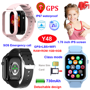 Zegarek GPS dla dzieci 4G z monitorowaniem stanu zdrowia Y48