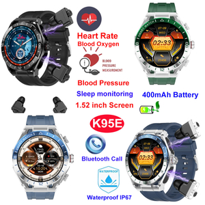 Bracciale con auricolari BT intelligenti impermeabili IP67 con monitor sanitario K95E