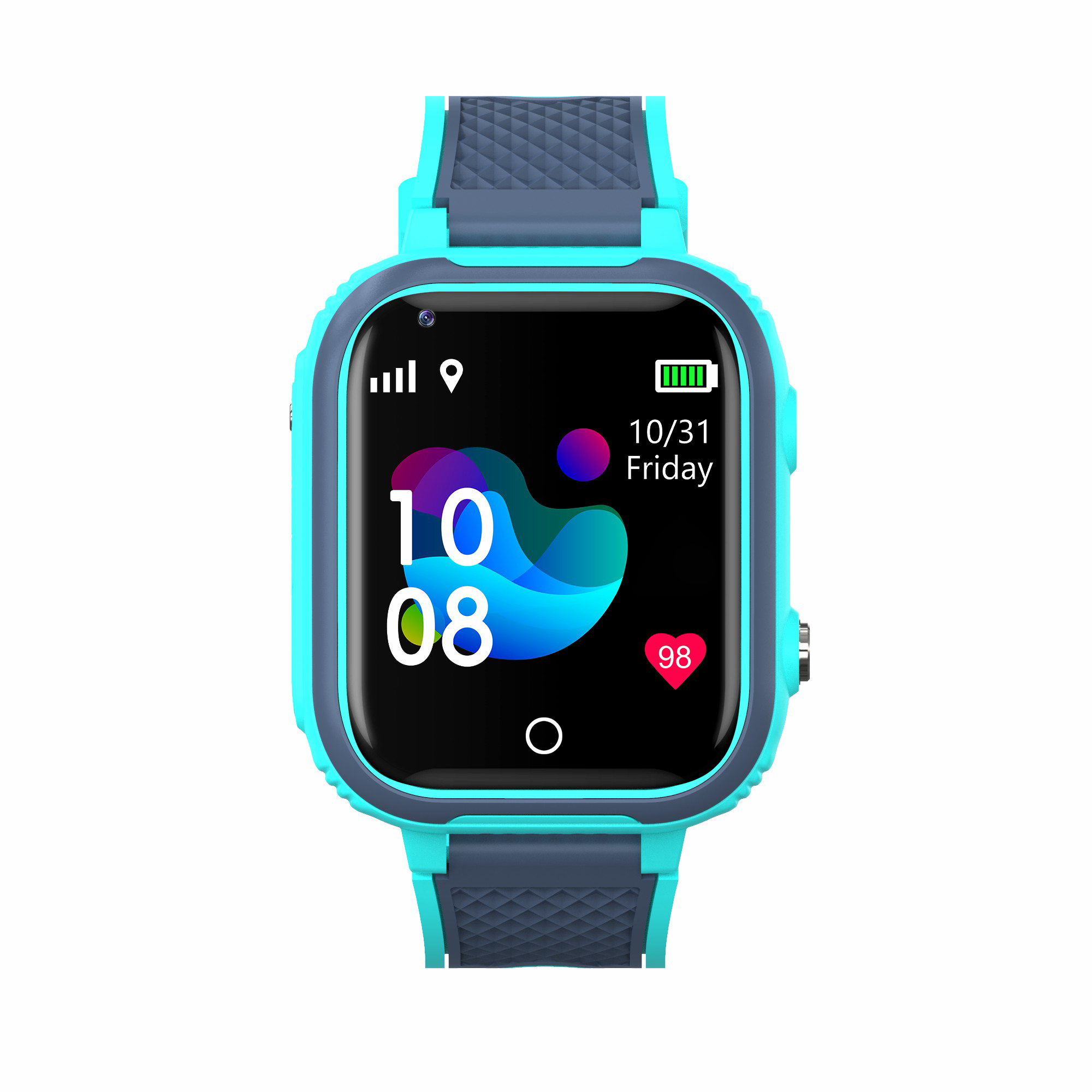 LTE Waterproof IP67 Anti-lost Android GPS Tracker watch with torch light 