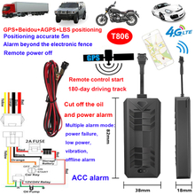 New LTE Safety GPS Vehicle Tracker for Car Motorcycle Truck 