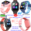 Montre de s&eacute;curit&eacute; GPS pour enfants &eacute;tanche 4G de qualit&eacute; sup&eacute;rieure avec lecteur vid&eacute;o D49