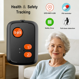 Водонепроницаемый мини GPS-трекер 4G с обнаружением падения 