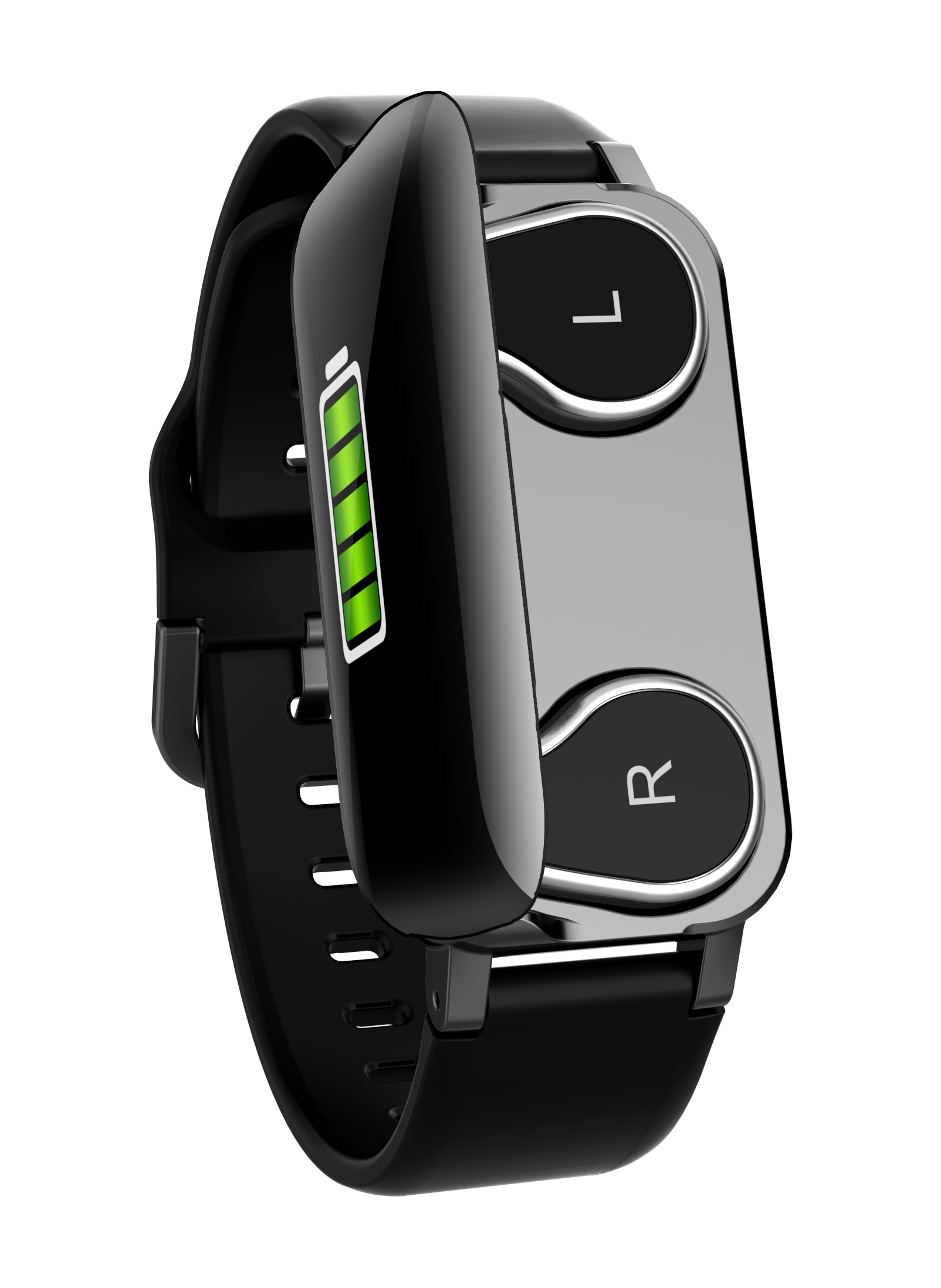 New Arrival Fitness Smart Watch Band with Earbuds HR BP