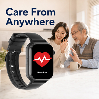 Orologio tracker GPS sanitario per anziani con avvisi di caduta