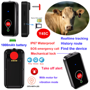 Mini localizzatore GPS per bestiame 4G con avvisi Geo-fence Y45C
