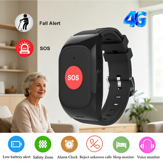 Reloj inteligente para adultos con detecci&oacute;n de ca&iacute;das y monitoreo de salud para llamadas de emergencia 