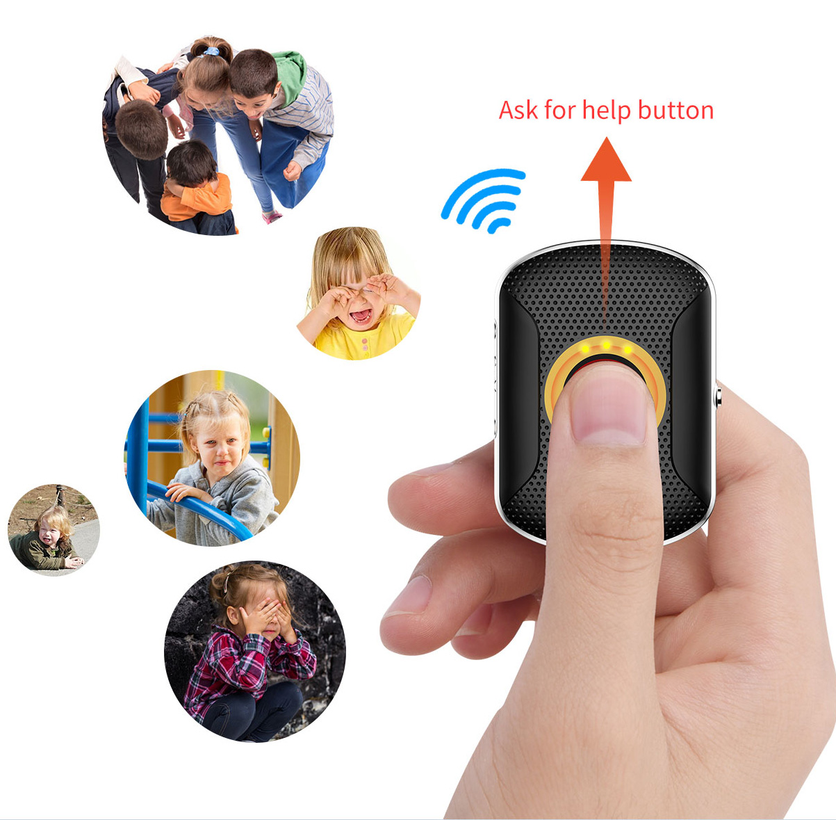 4G IP67 Waterproof Adults GPS Tracking Device with SOS call Y41