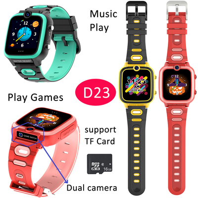 New Boys Girls Kids Smart Watch Built-in SIM Card Slot 7 Puzzles Games Smart Watch D23