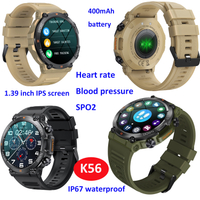 Smart Watch Bracelet with BT Call HR BP SPO2 K56